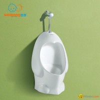 Chlid's Urinal White Likable Design Suitable For Children Penguin-Like Design