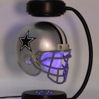 magnetic levitation floating NFL football helmet display racks