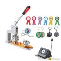 Cheap manual pin button badge maker machines for sale