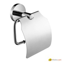 Hotel Ss Toilet Paper Holder With Lid