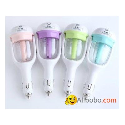 50ml aroma 180 degree rotation mini car humidifier ultrasonic car air purifierpicture1