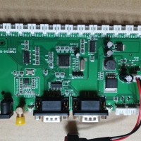 Central control RS232 player key button expansion board