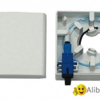 Optical splice unit factory wall socket pigtail metal lock, laser diode supplie