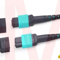 MPO type optic fiber patchcord