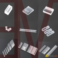 Custom ultra-small fiber v-groove
