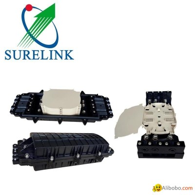 Cable Connection Fiber Optic Splice Closure Joint Box with 3 Inlets Outletspicture1