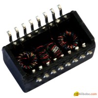 TG110-E050N5RL/TG110-E050N5LF Single Port 10/100 BASE-TX SMD Lan Transformer