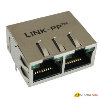 JG0-0031NL 10/100 Base-TX RJ45 Multi-port RJ45 Integrated Magneticspicture1