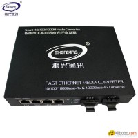 10/100m Management Media Converter Rack-Mount Chassis
