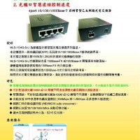 Ethernet Un-Manager Fiber Switch  4port
