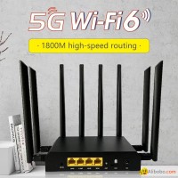 MTK7621 OpenWRT Gigabit Dual Band Wifi6 1800Mbps 4G 5G SIM Card CPE Router