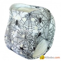 Cartoon character aio leakproof kawaii baby cloth diapers