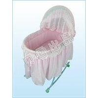 Pink low carbon environmental baby swing bed