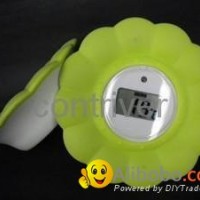 TPR flower bath thermometer
