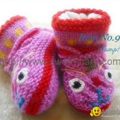 Handknitted Baby Cotton Lining Shoes ,Footwear Shoes (Item No.9)picture1