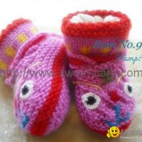 Handknitted Baby Cotton Lining Shoes ,Footwear Shoes (Item No.9)