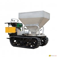Palm garden Crawler type fertilizer spreader: