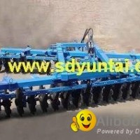 disc harrow 1BJ folding wing hydraulic pressure offset
