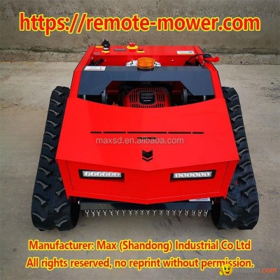 2022 High quality Remote Control Tracked Slope Mowers RC Crawler Machinepicture1
