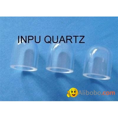 quartz glass sleeve and one end sealed quartz tubepicture1
