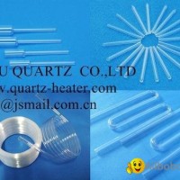 Fused quartz tube with further processing