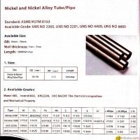 Nickel alloy seamless tube