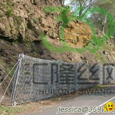Steel wire ring nets, Avalanche prevention screenpicture1