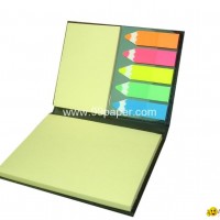 99-BP16/sticky notes with hard cover