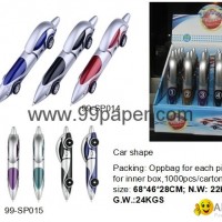 New car shape ball point pen