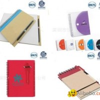 Eco friendly Kraft sprial bounded notebook from China supplier
