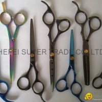 beautiful barber shears/hair scissors sets