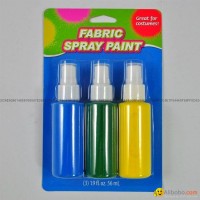 3pcs 2OZprimary spray fabric paint