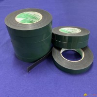 Green PE film-black double-sided foam glue