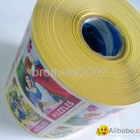 art paper disney cartoon roll adhesive stickers