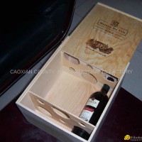 wooden 6 bot box