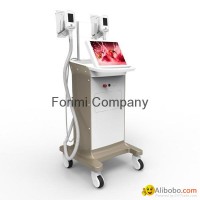 Fat freezing slimming machine with two handles work at the same time