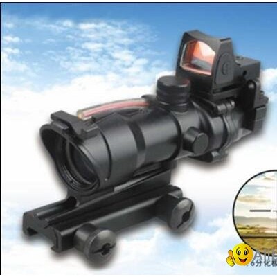 Airsoft 4x32 Real Fibre Optical Sighting Telescopespicture1