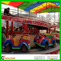 Outdoor electric track train rides mini shuttle for kids