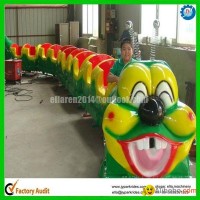 mini roller coaster worm caterpillar track train