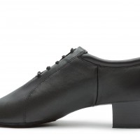 BDDANCE Men's latin dance shoes leather dancign shoes split sole 419