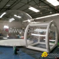 inflatable clear bubble lawn tent