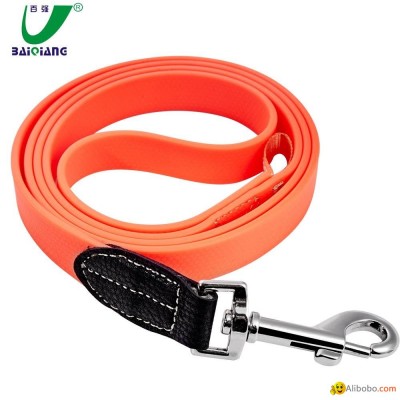 Waterproof PVC Coated Nylon Dog Leash for 2 Dogspicture1