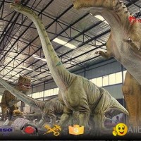 factory direct supply big size animatronic dinosaur simulation model