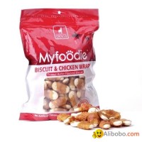 Myfoodie Gourmet Biscuit Chicken Wraps Dog Treat 32oz