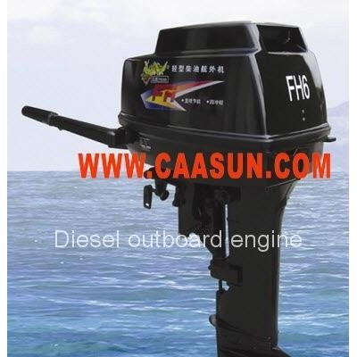 Diesel Outboard engine 20 hp 4 Stroke (Manual Start)picture1