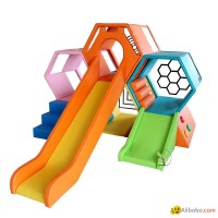High-quality Honeycomb Soft play equipment Combined slides for toddlers