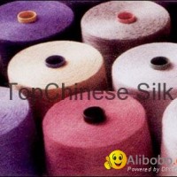 silk spun dyed