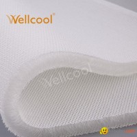 Wellcool OEM 100% polyester airflow washable mesh fabric 3d spacer 20mm for matt