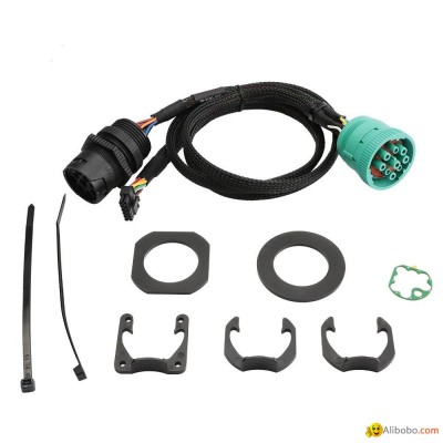 Universal J1939-9Pin ELD cable with Brackets j1939/J1708/RP1226 eld cable For Trpicture1