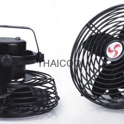 6" Mini Permanent Magnet Brushless Motor All Metal Fan with Ceiling Basepicture1